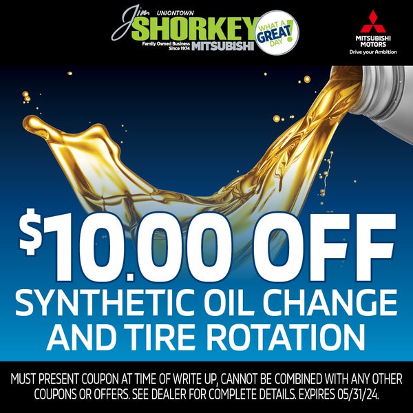 $10.00 OFF Synthetic Oil Change & Tire Rotation